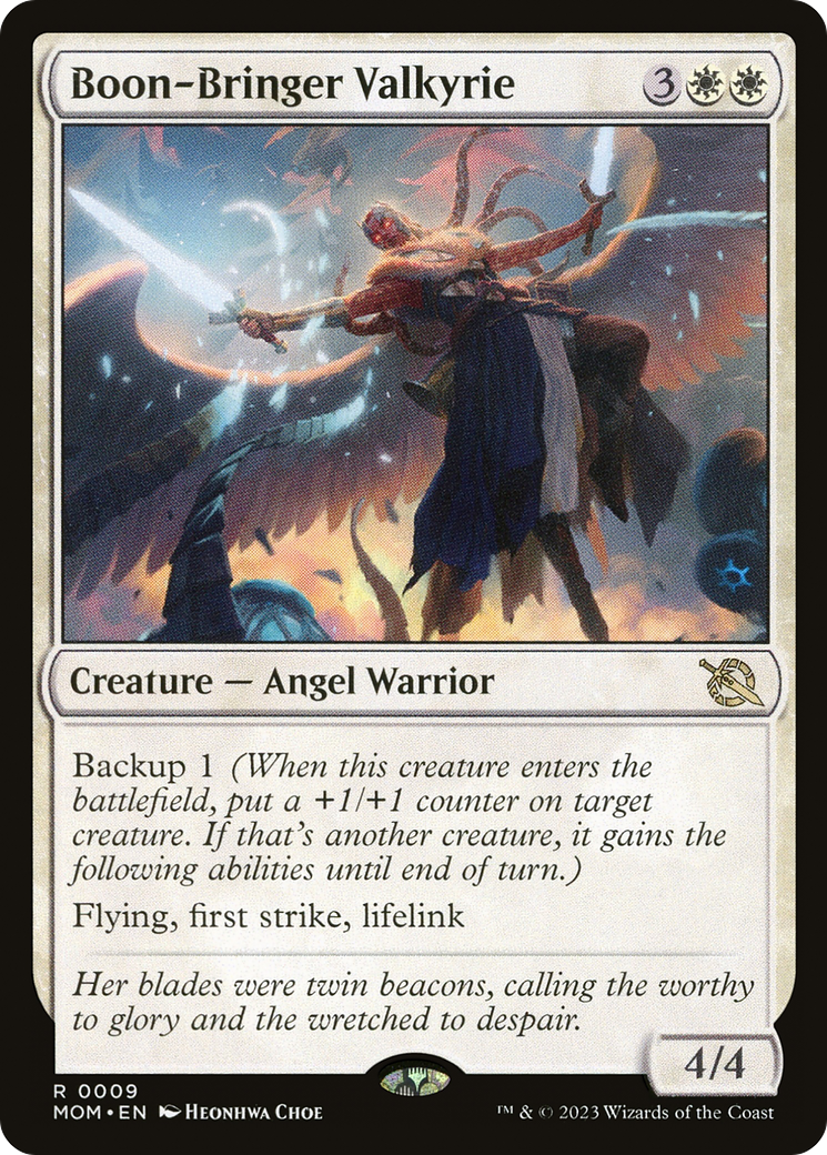 Boon-Bringer Valkyrie [March of the Machine] Foil