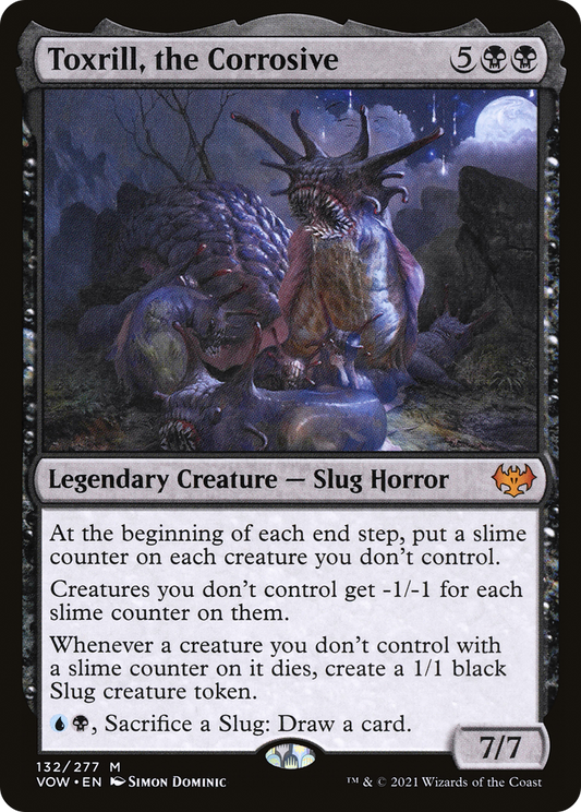 Toxrill, the Corrosive [Innistrad: Crimson Vow] Foil