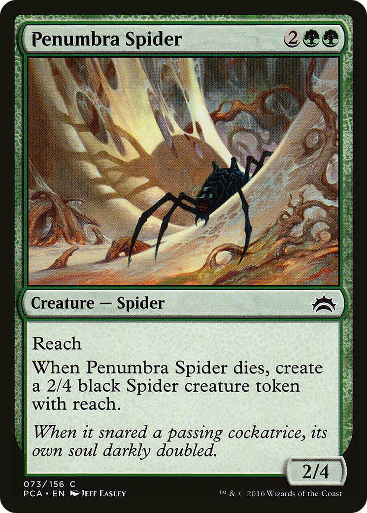 Penumbra Spider [Planechase Anthology] | Silver Goblin