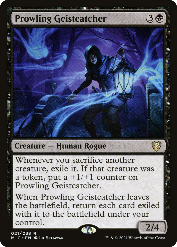 Prowling Geistcatcher [Innistrad: Midnight Hunt Commander]