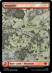 Mountain (720) (Surge Foil) [The Lord of the Rings: Tales of Middle-Earth] | Silver Goblin