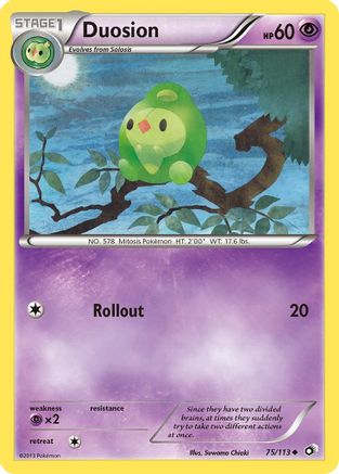 Duosion (75) Reverse Holofoil - Legendary Treasures