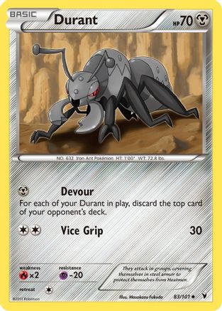 Durant (83/101) [Black & White: Noble Victories] | Silver Goblin