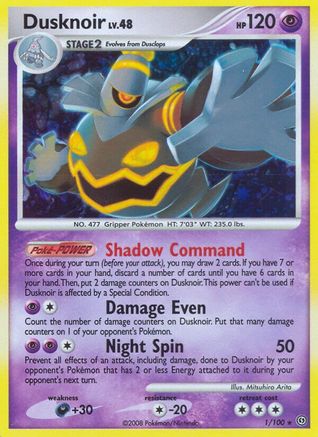 Dusknoir (1) Reverse Holofoil - Stormfront