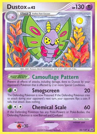 Dustox (25) Reverse Holofoil - Platinum