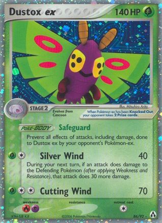 Dustox ex (86) Holofoil - Legend Maker
