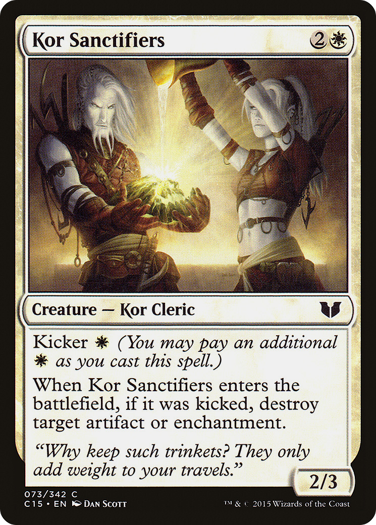 Kor Sanctifiers [Commander 2015] | Silver Goblin