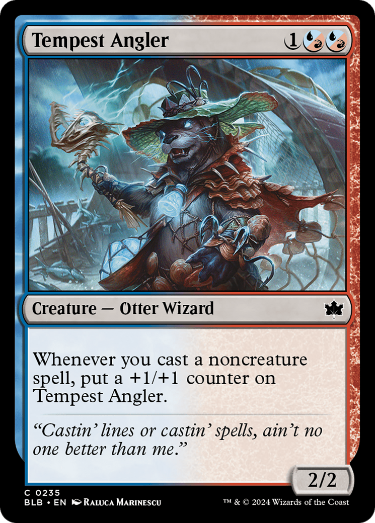 Tempest Angler [Bloomburrow] Foil