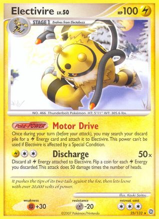 Electivire (25) Reverse Holofoil - Secret Wonders