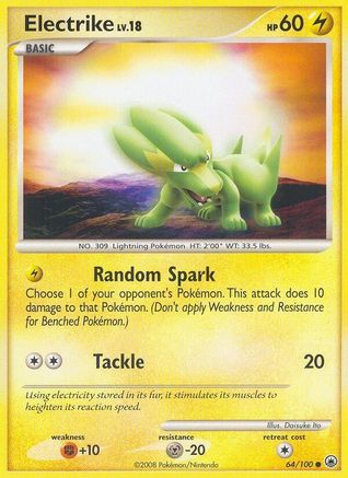 Electrike (64/100) [Diamond & Pearl: Majestic Dawn] | Silver Goblin