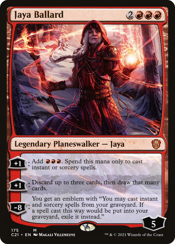 Jaya Ballard [Commander 2021] | Silver Goblin