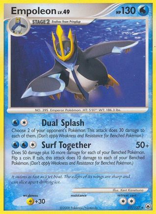 Empoleon (17) Reverse Holofoil - Majestic Dawn