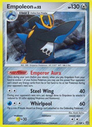 Empoleon (2) Reverse Holofoil - Stormfront