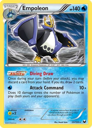 Empoleon (29) Reverse Holofoil - Dark Explorers