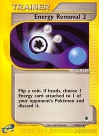 Energy Removal 2 (140/165) [Expedition: Base Set] | Silver Goblin