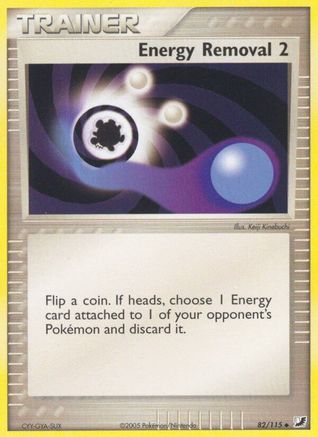 Energy Removal 2 (82) Reverse Holofoil - Unseen Forces