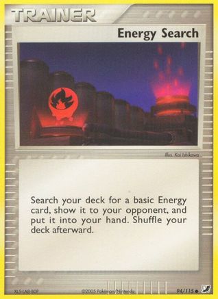Energy Search (94) Reverse Holofoil - Unseen Forces
