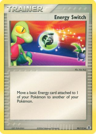 Energy Switch (90) Reverse Holofoil - FireRed & LeafGreen