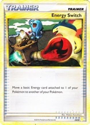 Energy Switch (29/30) [HeartGold & SoulSilver: Trainer Kit - Raichu] | Silver Goblin