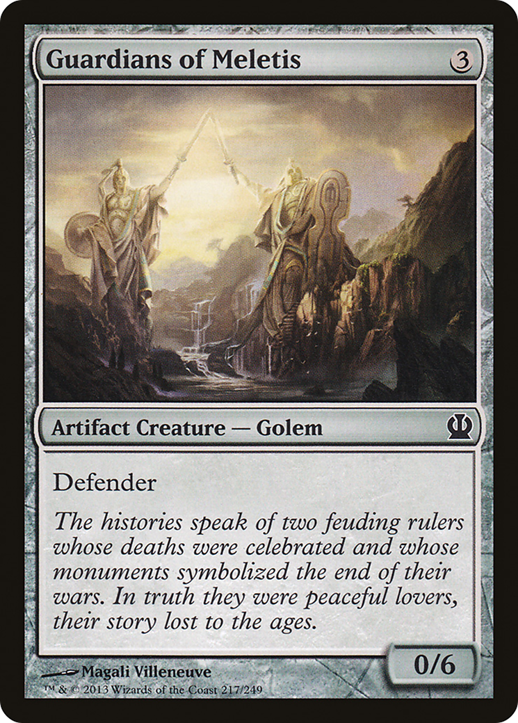 Guardians of Meletis [Theros] Foil