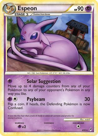 Espeon (4) Reverse Holofoil - Call of Legends