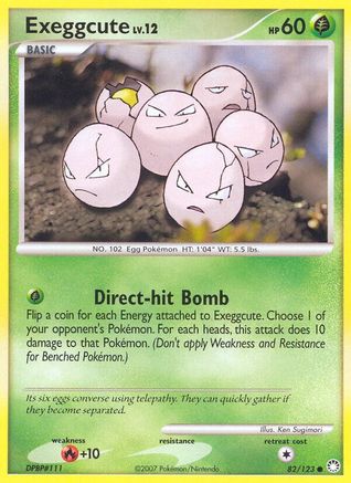Exeggcute (82) Reverse Holofoil - Mysterious Treasures