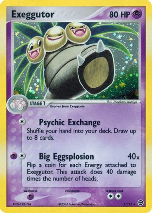 Exeggutor (5) Holofoil - FireRed & LeafGreen