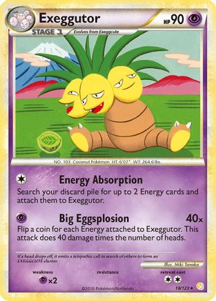 Exeggutor (18) Reverse Holofoil - HeartGold SoulSilver