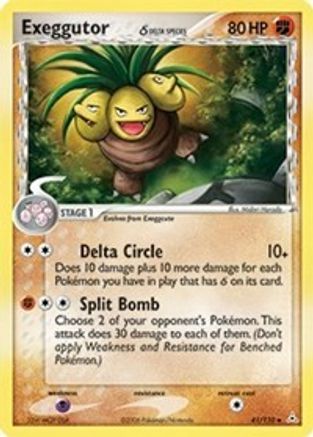 Exeggutor (Delta Species) (41) Reverse Holofoil - Holon Phantoms