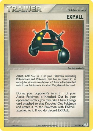 EXP.ALL (91) Reverse Holofoil - FireRed & LeafGreen
