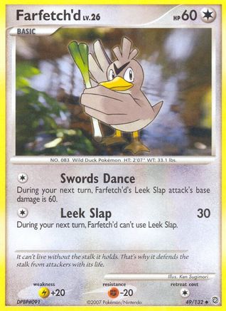 Farfetch'd (49) Reverse Holofoil - Secret Wonders