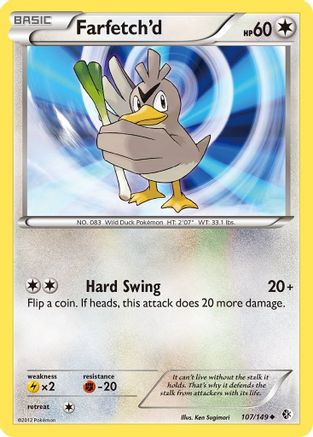 Farfetch'd (107) Reverse Holofoil - Boundaries Crossed