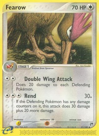 Fearow (37) Reverse Holofoil - Sandstorm