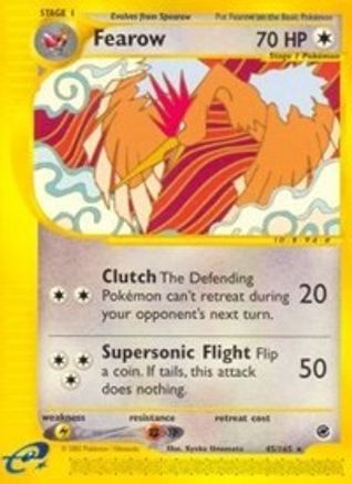 Fearow (45) (45) Reverse Holofoil - Expedition