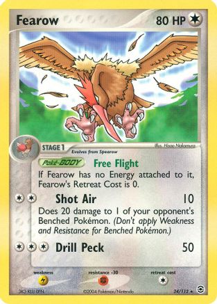 Fearow (24) Reverse Holofoil - FireRed & LeafGreen