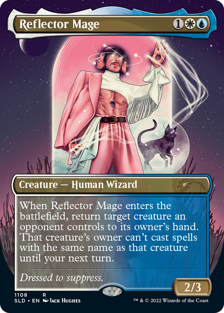 Reflector Mage (Borderless) [Secret Lair Drop Series] Foil