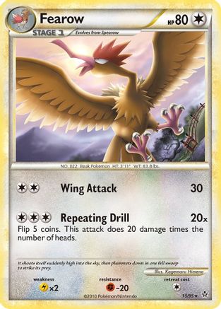 Fearow (15) Reverse Holofoil - Unleashed
