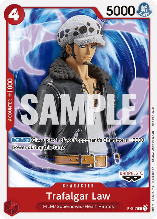 Trafalgar Law (One Piece Film Red) (P-017)