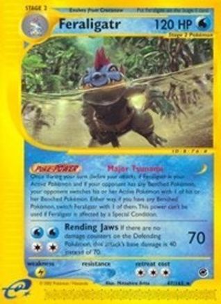 Feraligatr (47) (47) Reverse Holofoil - Expedition