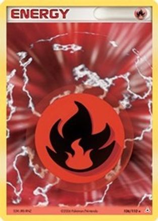 Fire Energy (106/110) [EX: Holon Phantoms] | Silver Goblin