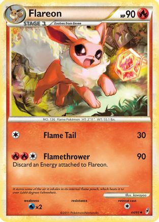 Flareon (44) Reverse Holofoil - Call of Legends