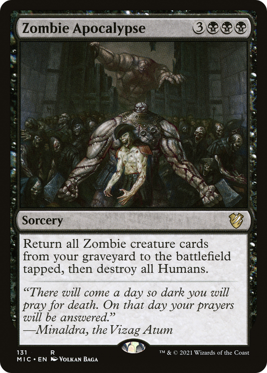 Zombie Apocalypse [Innistrad: Midnight Hunt Commander]