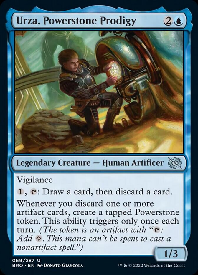 Urza, Powerstone Prodigy [The Brothers' War] | Silver Goblin