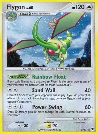 Flygon (5) Reverse Holofoil - Rising Rivals