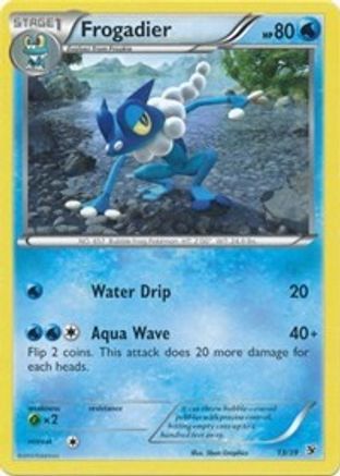 Frogadier (13) Holofoil - Kalos Starter Set