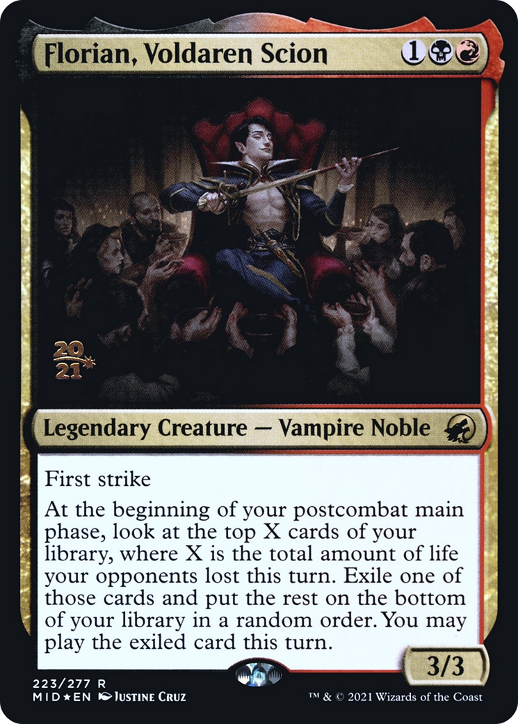Florian, Voldaren Scion [Innistrad: Midnight Hunt Prerelease Promos]