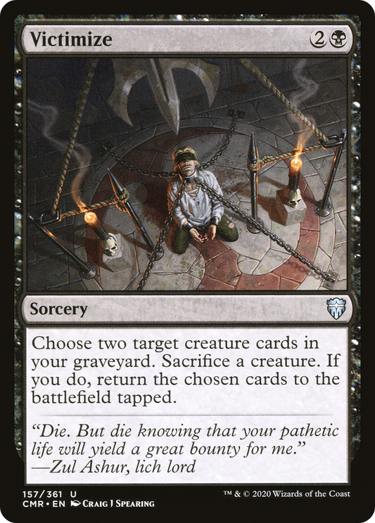 Victimize [Commander Legends] Foil