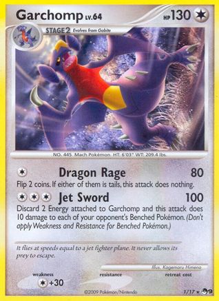 Garchomp (1/17) [POP Series 9] | Silver Goblin