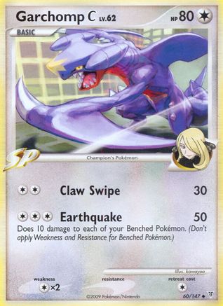 Garchomp C (60) Reverse Holofoil - Supreme Victors