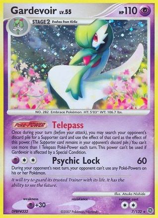 Gardevoir (7) Reverse Holofoil - Secret Wonders